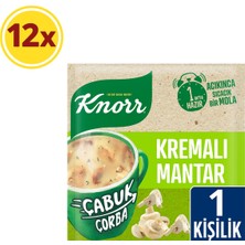 Knorr Kremalı Mantar Çabuk Çorba 19 G X12