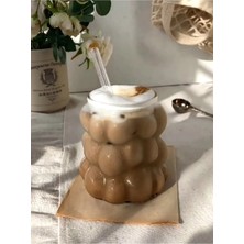 Berdina Home 2 Li Set  Isıya Dayanıklı Borosilikat Boncuk & Üzüm Şekilli Bardak Boncuklu Tasarım Meyve