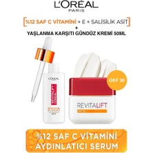 L'Oréal Paris Loreal Paris C Vitamin Serum ve Güneş Korumalı  Gündüz Bakım Kremi