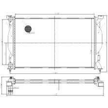 MGA MGA-80478-SU Radyatoru Mekanık M/t Audı A4 01-08  A6 02-05  Seat Exeo 09-14