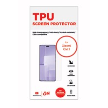 Xiaomi Civi 3 Ekran Koruyucu Tam Kaplayan Esnek Hd Film