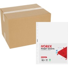 Norex UL100X A4 Poşet Dosya 3000'LI Paket