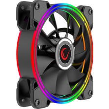 Rampage AQUA120-RGB 42.5 CFM 2000RPM 12cm AMD/Intel LGA1200 Uyumlu S-RGB 120mm Su Soğutmalı CPU Fan