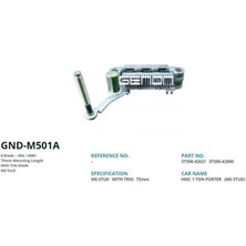 Genon Alternator Dıyot Tablası 75MM M6 Mıtsubıshı L300 37300 42621 4D55 Mıtsubıshı Genon GND-M501A Oem