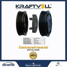 Kraftvoll Klıma Kompresor Kasnak Setı Vw Polo New Model Kraftvoll 19011087 Oem
