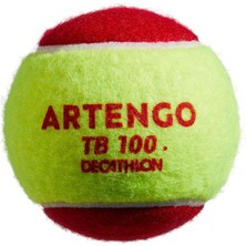 Decathlon Artengo Tenis Topu - 3 Adet - Kırmızı - Tb100