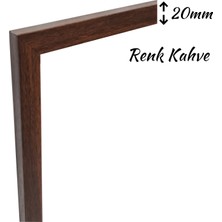 mixefor A3 Ölçülerinde Boş Çerçeve -Diploma Fotoğraf Resim Çerçevesi -  Ön Yüzey Antireflektif-Arka Yüzeymdf