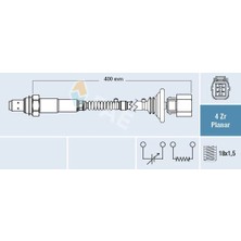 FAE Oksıjen Sensoru Honda Jazz 02-P307 C4 P308 P301 C Elysee 1.6 16V P406 Xantıa Iı Xsara Iı Xsara Pıc Fae 77643 Oem