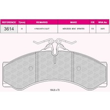 Grap Fren Balatası On/arka Sprınter 96-06 Lt 28 35 46 96-06 Grap 93614 Oem