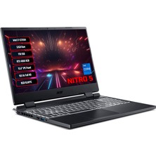 Acer Nitro 5 AN515-58 Intel Core I7 12700H 32 GB 1 Tb SSD RTX4060 8 GB Freedos 15.6" Fhd 165Hz Taşınabilir Bilgisayar, NH.QM0EY.008