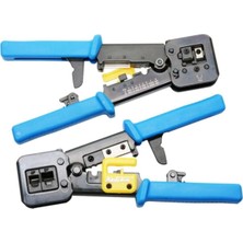 Wellbox Cmt-08 RJ45 RJ11 RJ12 Cat5 Cat6 Yeni Nesil Konnektör Kolay Sıkma Pensesi