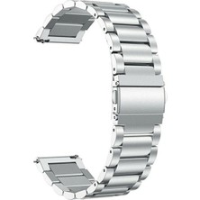 Basias Huawei Watch 4 / Watch 4 Pro Paslanmaz Metal Kordon Kayış (22MM)