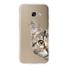 PrintiFy Samsung Galaxy A3 2017 Uyumlu Kapak Sevimli Karakterler Tasarımlı Şeffaf Silikon Kılıf