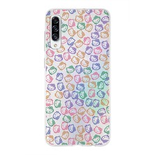 PrintiFy Samsung Galaxy A30S Uyumlu Kapak Sevimli Karakterler Tasarımlı Şeffaf Silikon Kılıf