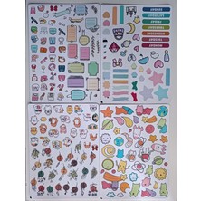 EyER Shoping 400 Adet Planner Etiket Sticker Ajanda Günlük Bullet Journal Scrapbook