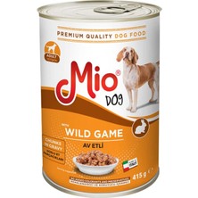 Mio Av Etli Köpek Maması - Mio Konserve Et Parçacıklı Yaş Mama 415 gr *** 12 Adet ***