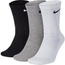 Nike Everyday Cushioned Unisex 3'lü Antrenman Çorabı SX7664-964