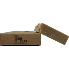 Teos Soap  Doğal El Yapımı Kükürt Sabunu 180GR - Seferihisar Zeytinyağı %90 Daha Yoğun