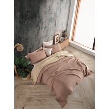 Destiny Hometex 4 Katlı Multi Muslin %100 Pamuk Tek Kişillik Yatak Örtüsü 160X240CM