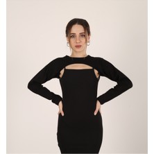 Mirach Siyah Boyunluklu Kolluk - Siyah