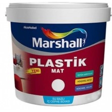 Marshall Plastik Mat Su Bazlı İç Cephe Boyası Beyaz 7,5 L (Cleareyelets) Black-Radiantorchid 1 Adet