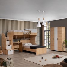 Setay Ranza, Aura Ranza Karyola Masa 3 Kapaklı Dolap, Aura Genç/çocuk Odası Takımı