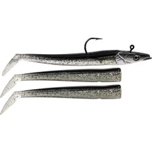 Sea Horse Sandeel Soft Lure 10 cm 14 gr Silver