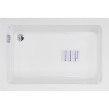 Avon Mini Dikdörtgen Küvet 110x70, H43 (Gövde + Metal Ayak + Ön-yan Panel)