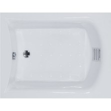 Oxnard Mini Dikdörtgen Küvet 110x80, H43 (Gövde + Metal Ayak + Ön Panel)