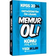 Yediiklim Yayınları 2024 KPSS Ortaöğretim Ön Lisans Memur Ol Konu Anlatımı Mesleki Hazırlık 5 Ders Tek Kitap