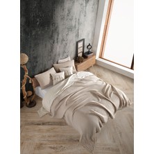 Destiny Hometex 4 Katlı Multi Muslin %100 Pamuk Tek Kişillik Yatak Örtüsü 160X240CM