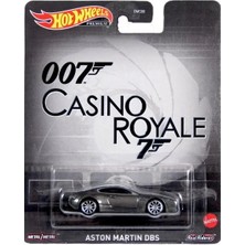 Hot Wheels Premium Aston Martin DBS 007 Casino Royale Metal Oyuncak Araba Detaylı Tasarım