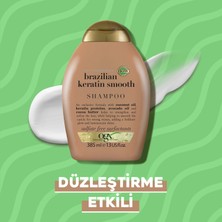 OGX Brazilian Keratin Smooth Sülfatsız Şampuan 385 ml