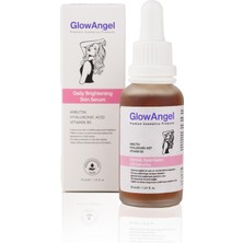 GlowAngel Günlük Aydınlatıcı Cilt Serumu (Arbutin + Hyaluronik Asit + Vitamin B5)