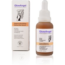 GlowAngel Onarıcı & Besleyici Retinol Cilt Serumu (Retinol + Seramid + Hyaluronik Asid + Vitamin B5)