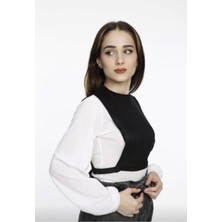 Mirach Kadın Siyah Sıfır Yaka Içlik
