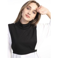 Mirach Kadın Siyah Dik Yaka Penye Body