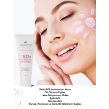 Jeuvenile SPF 50+ PINK Tone-Up Sunscreen Yüksek Korumalı Renk Tonu Eşitleyici Pembe Güneş Kremi 50 ml