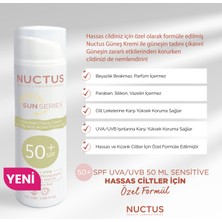 Nuctus Güneş Koruyucu Krem 50 ml Hassas Ciltler Için