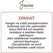 Jeane Home Decor Gerçek Kahve Çekirdekleri Coffee Cream Çikolata Vanilya Kokulu Aromaterapi Mum