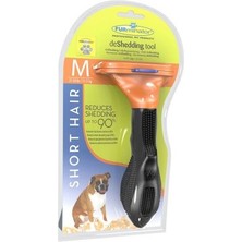 Furminator Short Hair M Dog Turuncu