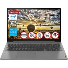 Lenovo Ideapad 3 Intel Core I3 1115G4 12GB 512GB SSD Fdos 15.6" Fhd Taşınabilir Bilgisayar 82H803G2TX010