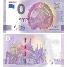 Emir Collection Türkiye Hatıra 0 Euro Bozkurt Kağıt Para Çil (Unc) Koleksiyon Para