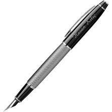 Kalemhane Scrikss Kişiye Özel Dolma Kalem Siyah Krom