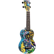 Mahalo MA1GR Art Iı Series Soprano Ukulele (Grafiti)