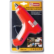 Mikro MK-840 Silikon Tabancası 40W Kırmızı