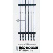 Spro Yatay Olta Kamışı Standı Duvara Monte Horizontal Rod Holder