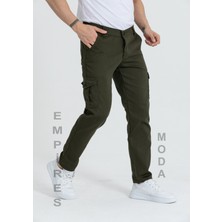 EMPİRES MODA HAKİ BORU PAÇA ERKEK KARGO PANTOLON....