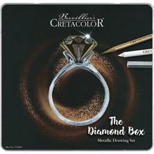 Cretacolor Diamond Box Luxury Drawing Premium Eskiz Çizim Seti 15