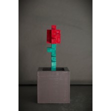 Minecraft Gül Dekorasyon Figür - 17 cm